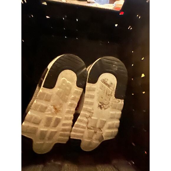 New Balance 515 Running Shoes Toddler Size 8 Gray Black Red Adjustable - Picture 10 of 10